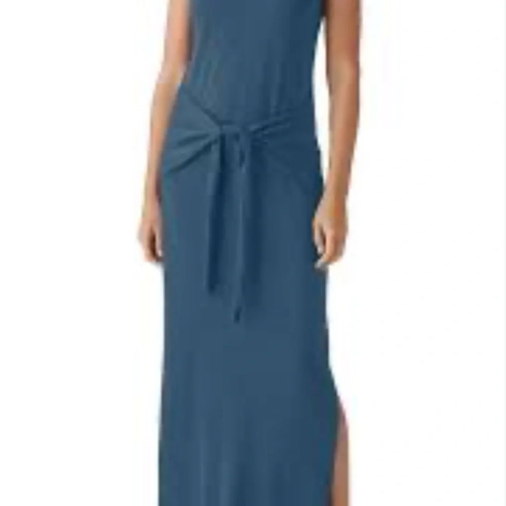 Michael Stars‎ Solange Tie Waste Maxi Dress!